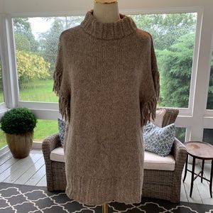 CH Carolina Herrera Alpaca / Wool Fringe Sweater